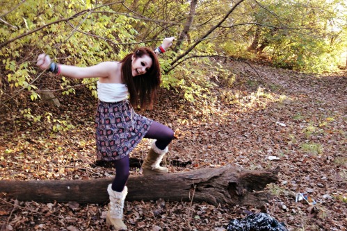 A photograph in which describes my love for the woods